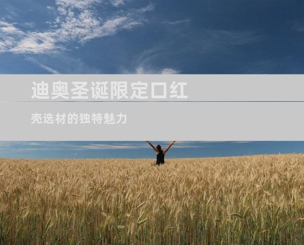 迪奥圣诞限定口红壳选材的独特魅力